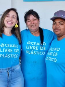 Viviane da Silva Moreira, Rosamar Carvalho e Vanessa da Conceição Lima